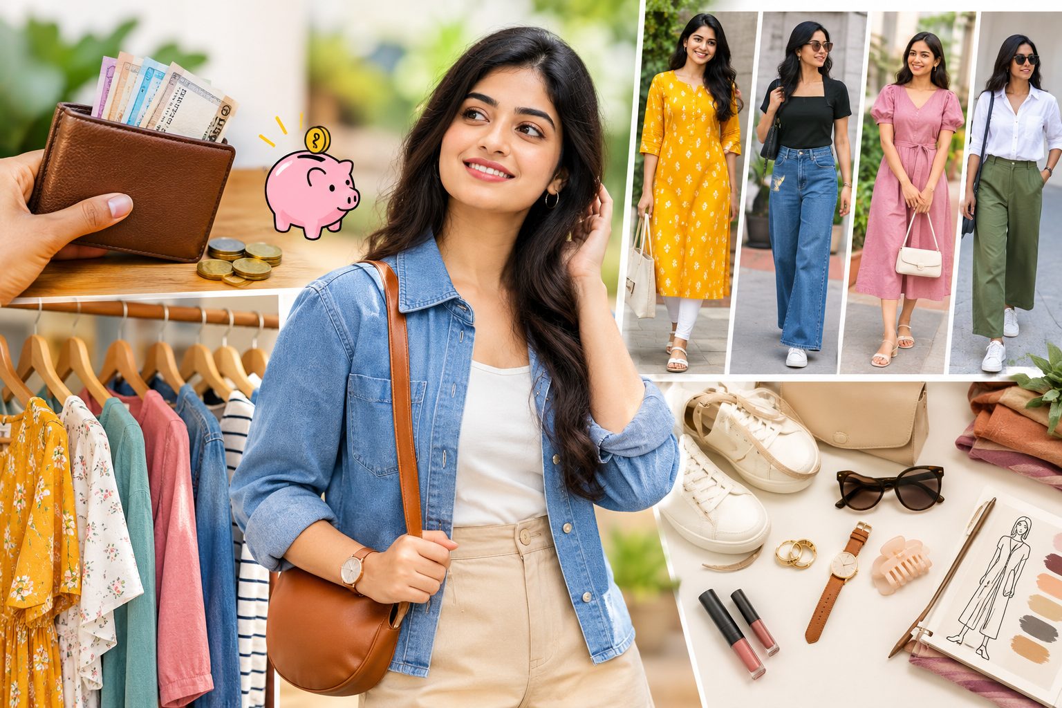 మిడిల్ క్లాస్ బడ్జెట్లోనే అదిరిపోయే ఫ్యాషన్.. ఈ సింపుల్ టిప్స్‌తో ట్రెండీగా కనిపించండి..!