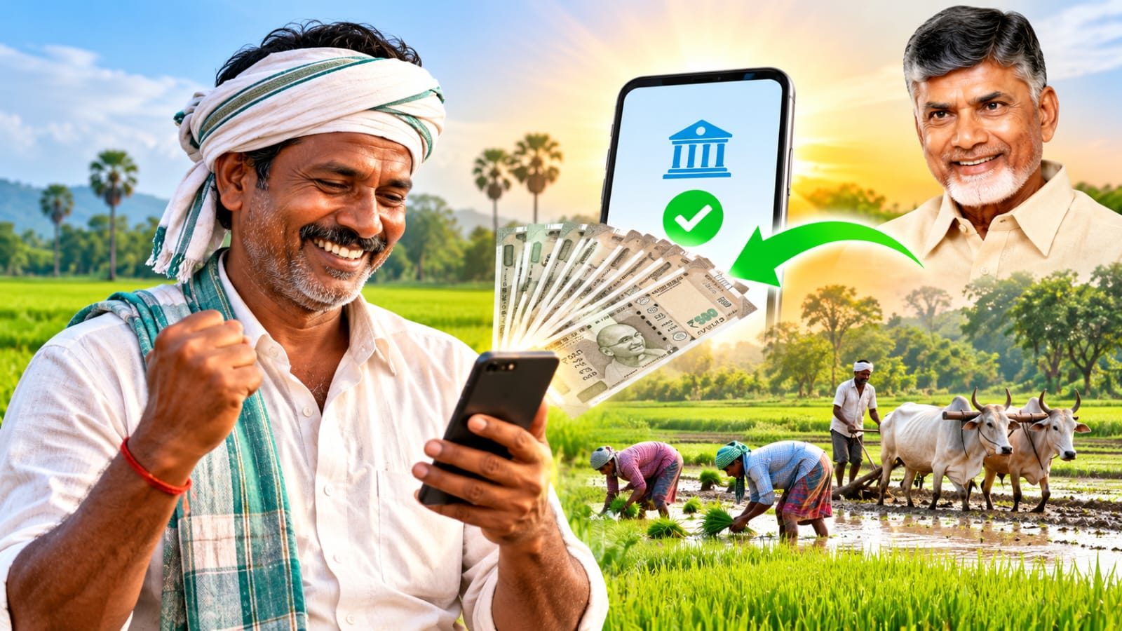 ఏపీ రైతులకు డబుల్ బొనాంజా…ఒకేసారి రూ.6వేలు అకౌంట్లో ఎప్పుడంటే..!